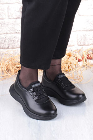 King Paolo I5209 Belis Comfort Hakiki Deri Kadın Ayakkabı