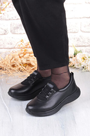 King Paolo I5209 Belis Comfort Hakiki Deri Kadın Ayakkabı