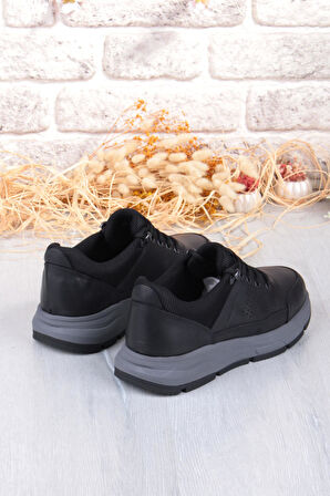 King Paolo I1287 Kruvasan Hafif Rahat Yürüyüş Ayakkabısı Hakiki Deri Erkek Ayakkabı