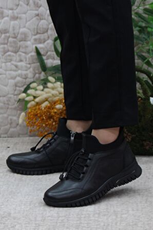 Mehmet Mete 2007 Ortopedik Yumuşak Rahat Hakiki Deri Kadın Bot