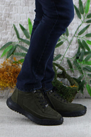 Hammer Jack 102 24882 Haki Orijinal Ürün Hakiki Deri Erkek Bot