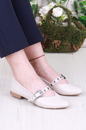 Fort 01-620 Soft Toka Detaylı Rahat Kadın Babet