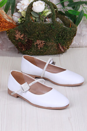 Fort 01-625 Soft Taş Toka Detaylı Rahat Kadın Babet