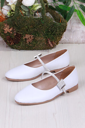 Fort 01-625 Soft Taş Toka Detaylı Rahat Kadın Babet