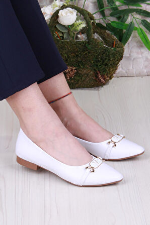 Fort 01-627 Soft Toka Detaylı Rahat Kadın Babet