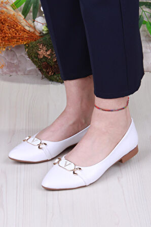 Fort 01-627 Soft Toka Detaylı Rahat Kadın Babet