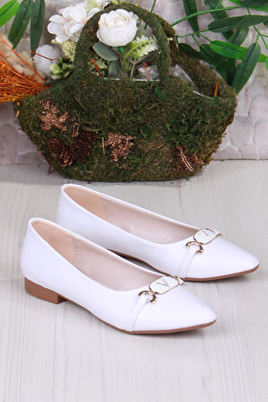 Fort 01-627 Soft Toka Detaylı Rahat Kadın Babet