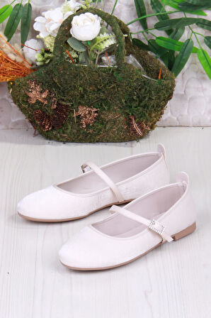 Fort 01-630 Soft Toka Detaylı Şık Ev İş Ofis Rahat Günlük Ayakkabı Kadın Babet