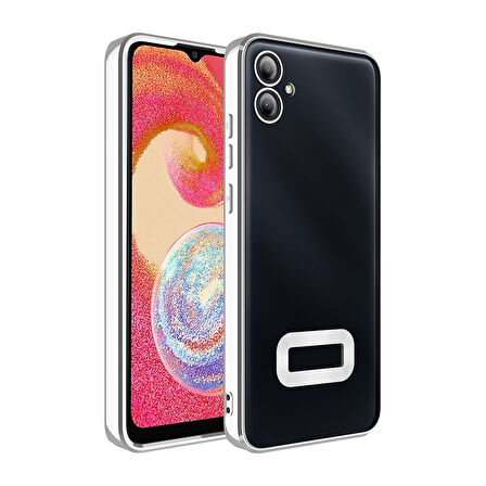 Galaxy A06 Kılıf Köşeleri Renkli Şeffaf Kamera Korumalı Silikon Luxury Kapak