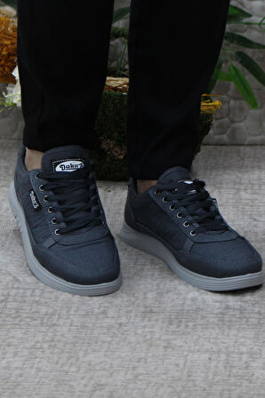Fort Dks 2038 Füme Hafif Rahat Keten Sneaker Erkek Ayakkabı
