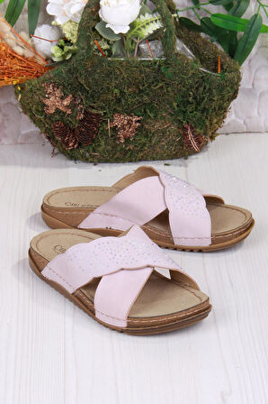 Fort 213625 Pudra Rahat Esnek Anatomik Kadın Terlik