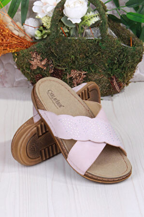 Fort 213625 Pudra Rahat Esnek Anatomik Kadın Terlik