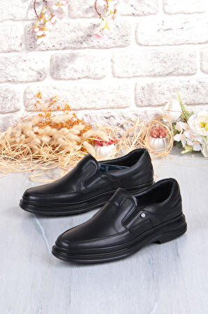 James Franco 2215 Micro Klima Sistem Hakiki Deri Kauçuk Taban Erkek Ayakkabı