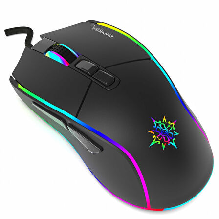 INCA IMG-343 6400 DPI RGB Kablolu Siyah Oyuncu Mouse
