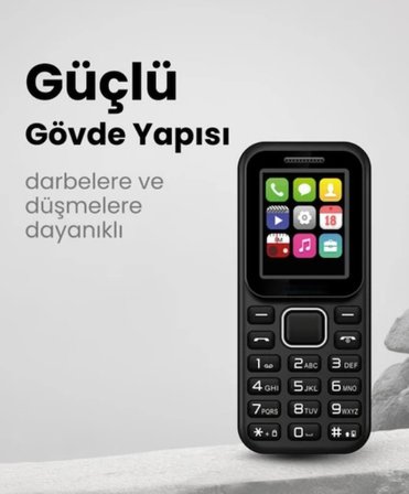 Kamerasız Tuşlu Telefon Asker Telefonu Radyo Mp3 Fenerli Bluetooth Yaşlı Telefonu Öğrenci Telefonu