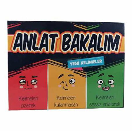 HED Anlat Bakalım Oyunu Hobi Anlat Bakalım Kelime Anlatma Oyunu