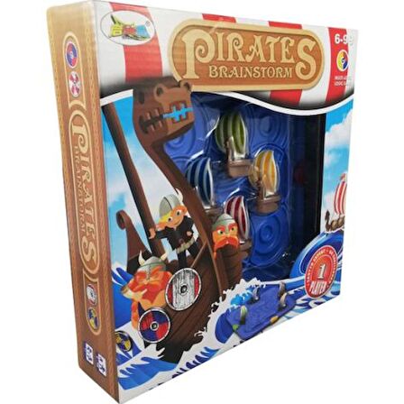 HED Pirates Korsanlar Beyin Fırtınası Oyunu Pirates Brainstorm Eğitici Mantık ve Zeka Oyunu