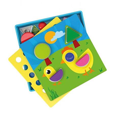 Redka KumToys Şeklini Keşfet Eğitici Akıl ve Zeka Oyunu