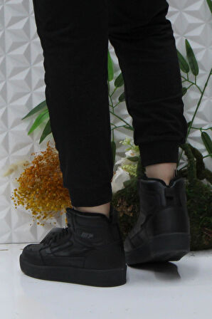 M.P 242-2057 Siyah Rahat Orijinal Ürün Bilekli Kadın Spor Ayakkabı