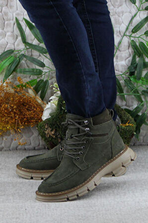 M.P 242 1854 Rahat Orijinal Ürün Nubuk Hakiki Deri Erkek Bot