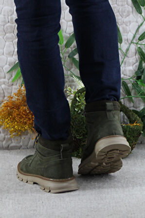 M.P 242 1854 Rahat Orijinal Ürün Nubuk Hakiki Deri Erkek Bot