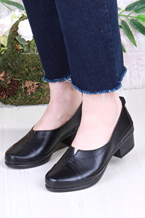 Mehmet Mete 2400 Rahat İç Ve Dış Hakiki Deri Kadın Ayakkabı