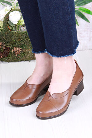 Mehmet Mete 2400 Rahat İç Ve Dış Hakiki Deri Kadın Ayakkabı