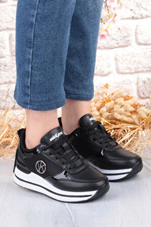 Fort 2927 Wks Rahat Hafif Kalın Taban Kadın Spor Ayakkabı