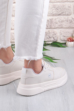 Fort 2933 Wks Rahat Hafif Kalın Taban Kadın Spor Ayakkabı