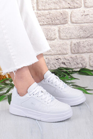 Fort 2933 Wks Rahat Hafif Kalın Taban Kadın Spor Ayakkabı