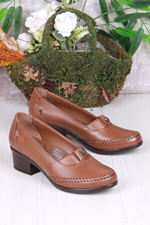 Mehmet Mete 295 Rahat İç Ve Dış Hakiki Deri Kadın Ayakkabı