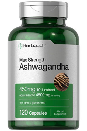 Ashvagannd*a Supplement | Max Strength | 120 Capsules al