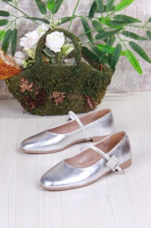 Fort 01-625 Soft Taş Toka Detaylı Rahat Kadın Babet