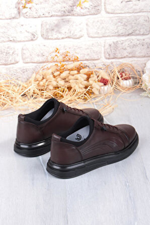 Mehmet Mete 8918 Napa Rahat Kauçuk Taban Orijinal Hakiki Deri Erkek Ayakkabı