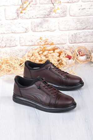 Mehmet Mete 8918 Napa Rahat Kauçuk Taban Orijinal Hakiki Deri Erkek Ayakkabı