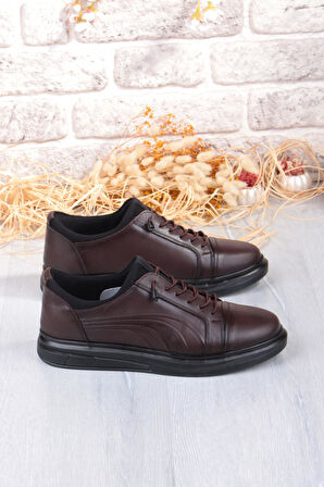 Mehmet Mete 8918 Napa Rahat Kauçuk Taban Orijinal Hakiki Deri Erkek Ayakkabı