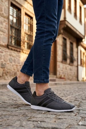 Fort 2001 Class Rahat Hafif İnce Taban Sneaker Erkek Ayakkabı
