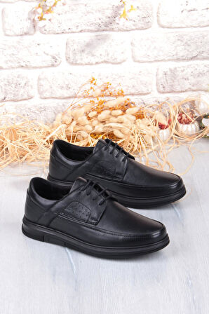 Mehmet Mete 32445 Kale Rahat Sıcak Astar Kaymaz Taban Hakiki Deri Erkek Ayakkabı