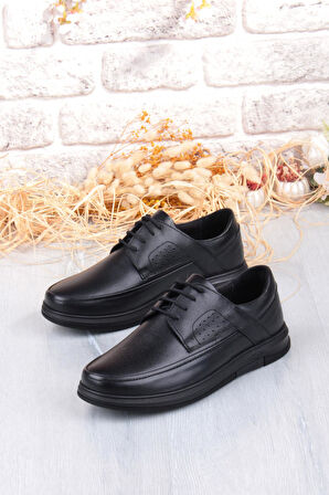 Mehmet Mete 32445 Kale Rahat Sıcak Astar Kaymaz Taban Hakiki Deri Erkek Ayakkabı