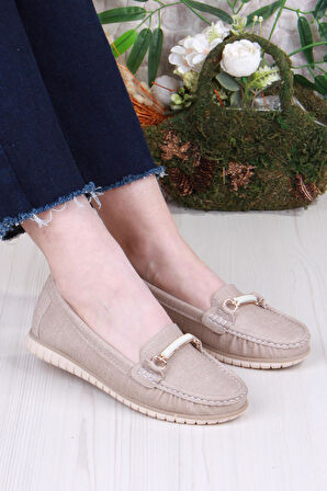 Fort 35328 New Star Rahat Yumuşak Toka Detaylı Kadın Babet