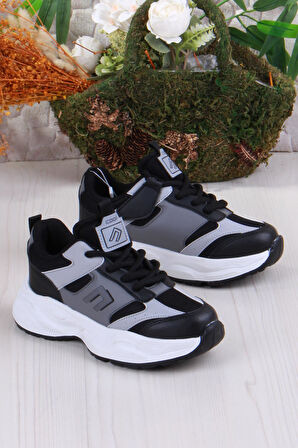 Fort Cool Birian Rahat Hafif Çırtlı Bağcıklı Çocuk Ayakkabı