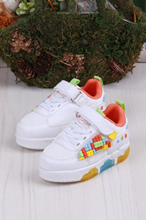 Fort Cool Legos Rahat Hafif Sneaker Işıklı Erkek Çocuk Ayakkabı