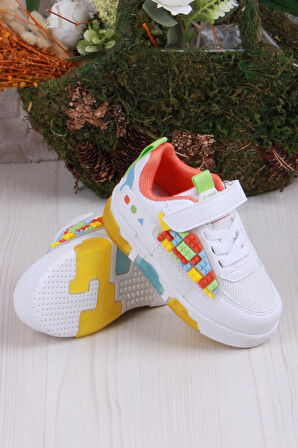 Fort Cool Legos Rahat Hafif Sneaker Işıklı Erkek Çocuk Ayakkabı