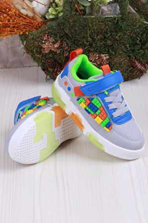 Fort Cool Legos Rahat Hafif Sneaker Işıklı Erkek Çocuk Ayakkabı