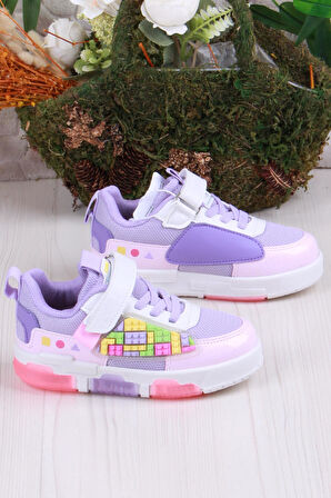 Fort Cool Legos Rahat Hafif Sneaker Işıklı Kız Çocuk Ayakkabı