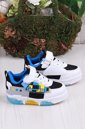 Fort Cool Legos Rahat Hafif Sneaker Işıklı Erkek Çocuk Ayakkabı