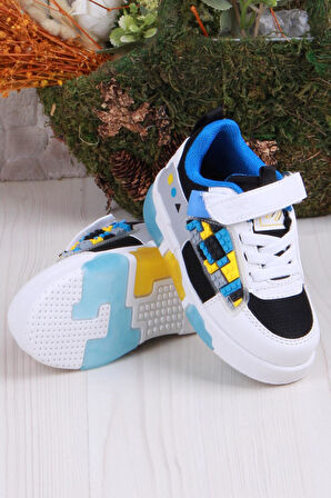 Fort Cool Legos Rahat Hafif Sneaker Işıklı Erkek Çocuk Ayakkabı