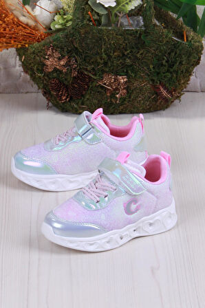 Fort Cool Yuki Rahat Hafif Sneaker Işıklı Kız Çocuk Ayakkabı