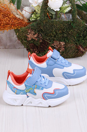 Fort Cool Zeta Anatomik Rahat Hafif Işıklı Erkek Çocuk Ayakkabı