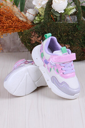 Fort Cool Zeta Anatomik Rahat Hafif Işıklı Kız Çocuk Ayakkabı